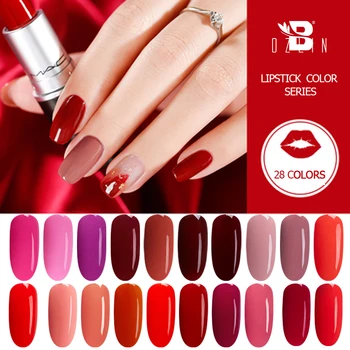 

BOZLIN Red Series Color Gel Set Polish Vernis Permanant UV Nail Gel Primer Soak Off Nail Art Gel Varnish Gel polish Manicure