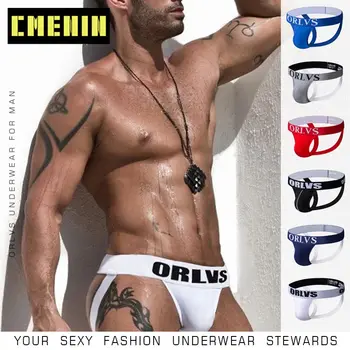 

CMENIN mesh Sexy Gay Underwear Men Thong Men Jockstrap 2020 Mens Thongs And G strings Sissy Panties String Men Lingerie ropa