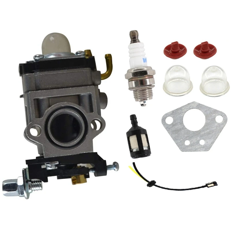 15 мм карбюратор топливная Линия Комплект для 43Cc 52Cc 40-5 BC430 CG430 CG520 1E40F-5 44F-5 мотор