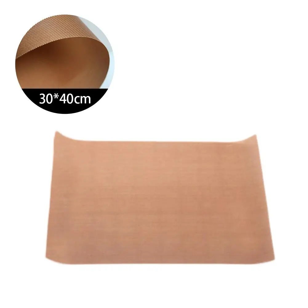 Многоразовый коврик для выпечки термостойкий тефлоновый лист для выпечки клееная бумага термостойкая подкладка антипригарная для наружного барбекю - Цвет: 1