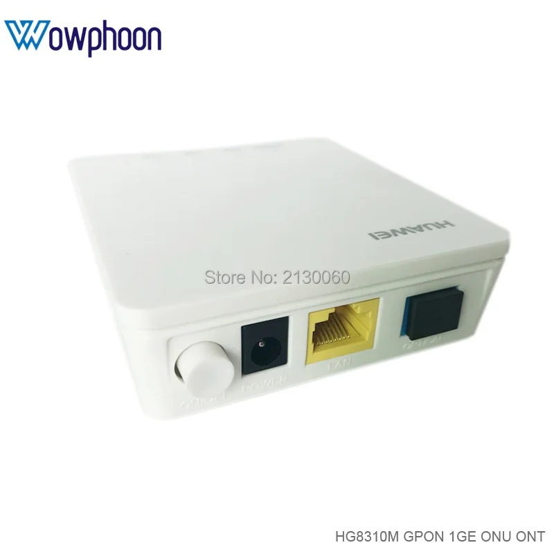 10 шт./лот оригинальный бренд Huawei 1GE Gpon ONU ONT HG8310M FTTH SFU Router Mode port GPON модель английская