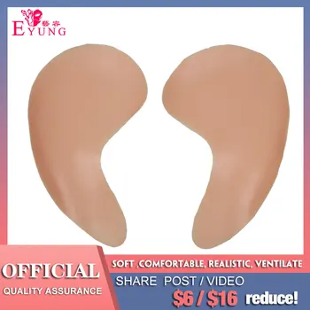 

Eyung 2pcs 3 Sizes Enhancing Lifter Contour Buttock Shaper Women Sexy Hip Butt Thigh Silicone Pads For Crossdresser Shemale S L