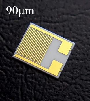 

90um Ceramic Fork Finger Electrode IDE Capacitor Array Biogas Humidity Sensor Chip