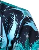 Palm Tree Printed Hawaiian Beach Shirt for Men 2019 Summer Short Sleeve 5XL Aloha Shirts Mens Holiday Vacation Clothing Chemise 5