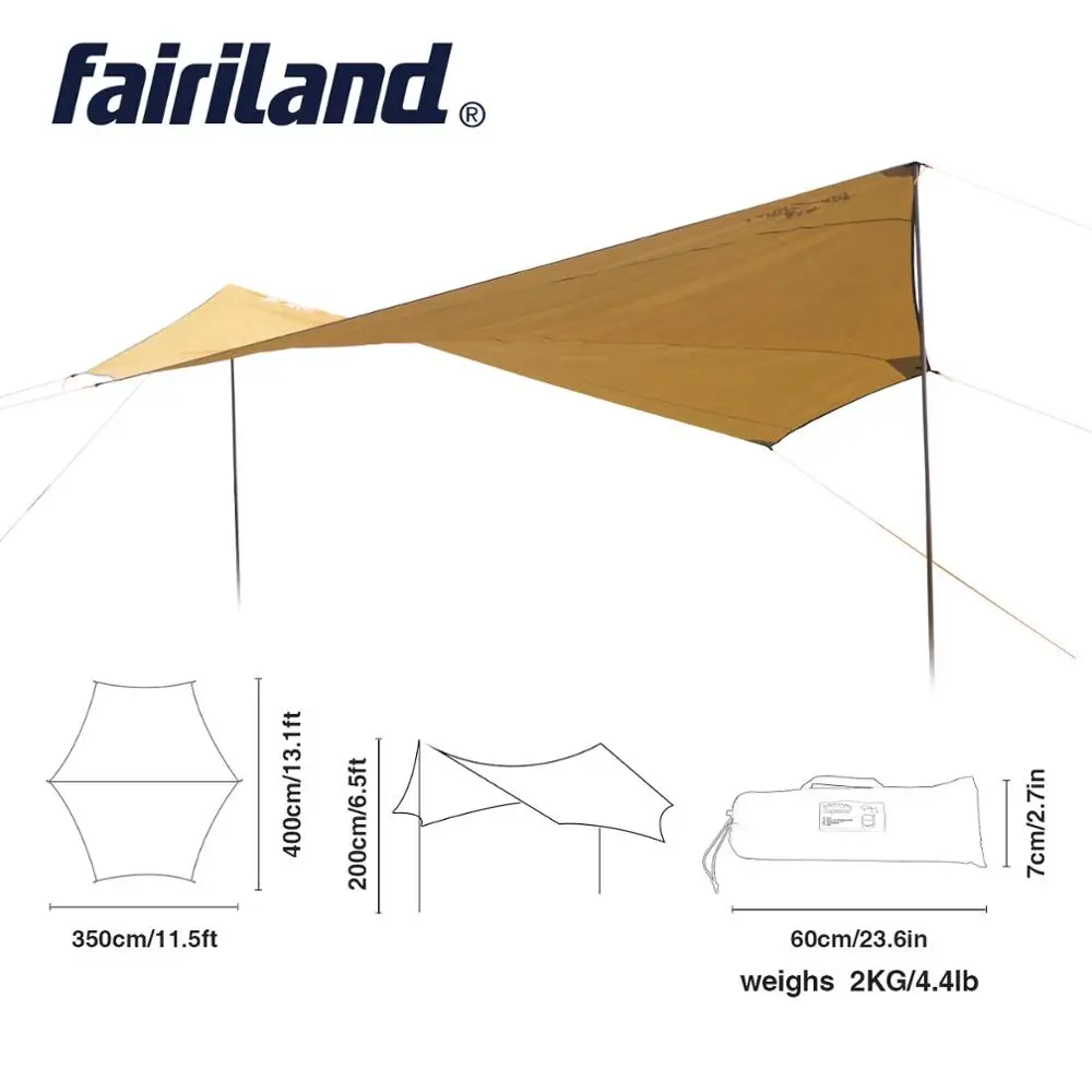 Водонепроницаемый Гамак размеры M L навес от дождя и мух брезентовый укрытие для