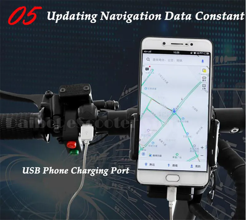 Folding Electric Scooter Two Wheels Electric Scooters 10'' Single Motor 1000W 48V Portable Electric Bikes Adults   (14)