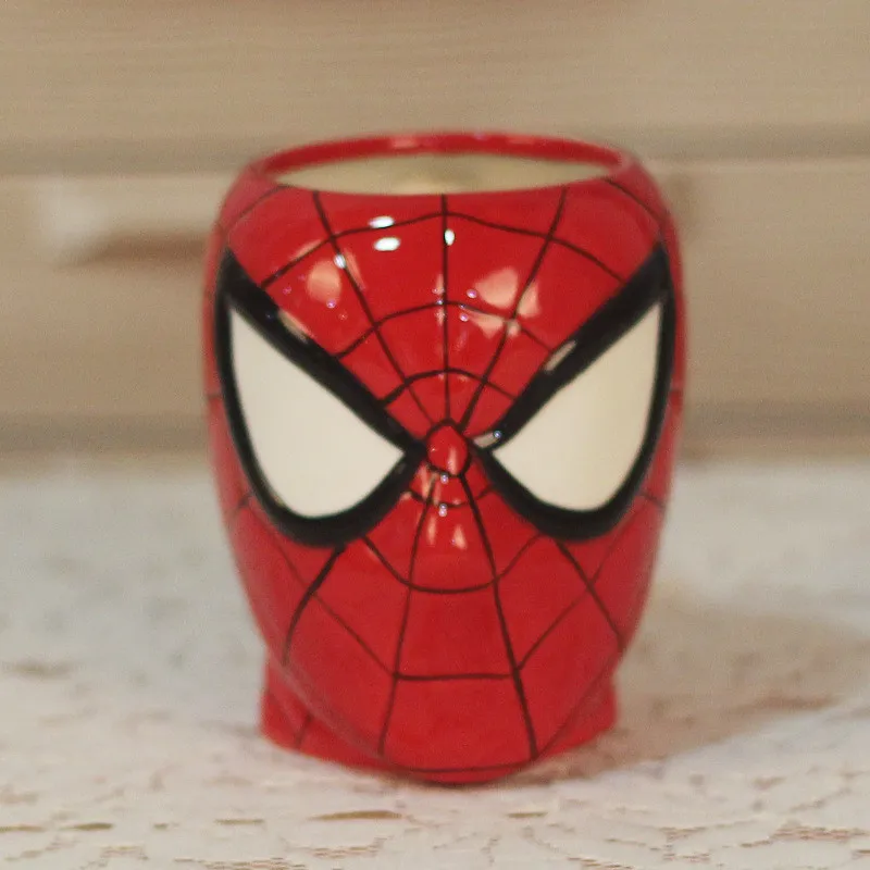Новые кофейные кружки Marvel, Мстители, чайные чашки и кружки, Бэтмен, Тор, Супермен, Железный человек, Халк, Человек-паук, Капитан Америка, керамическая кружка