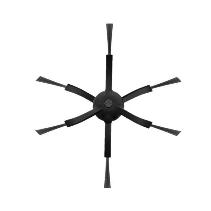8 шт 6 рук боковые щетки для Xiaomi/Roborock S50 S51 S55 робот пылесос части щетки аксессуары боковая щетка(черный