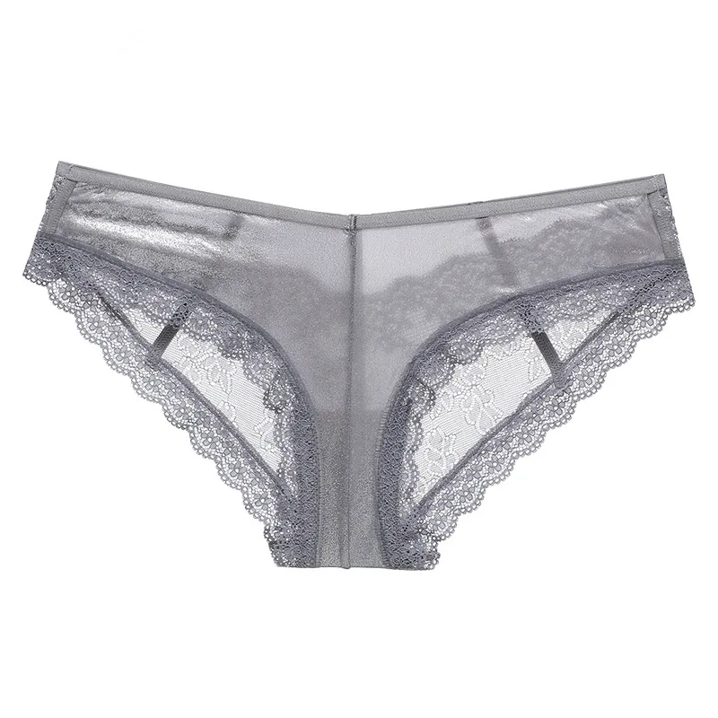Dark Grey TERMEZY, новинка, сексуальные трусики, женские кружевные трусы с низкой талией, женское нижнее белье, дамское нижнее белье, стринги, нижнее белье - Цвет: Dark Grey