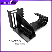 

Bykski GPU Stand 25cm PCI Express Connector Cable Graphics Card Built-in 6 PCI-E Flexible Cable Graphics Card Vertical Holder