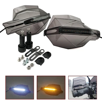 

Motorcycle Hand Guards 7/8" Handlebar with LED Light Motocross Handguards For Honda CBR600 F2 F3 F4 F4i cbr 600 f3 f4i f4 f2