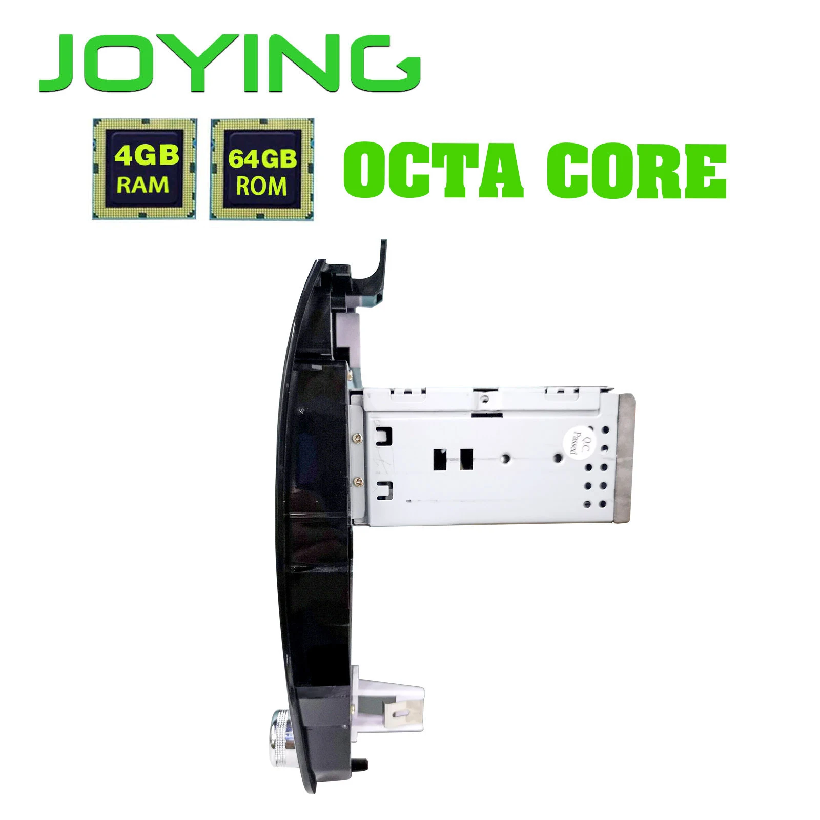 Discount JOYING Android 8.1 octa core car autoradio stereo GPS multimedia player NO DVD HD head unit for VW Touareg 2010 2011 2012 2013 5