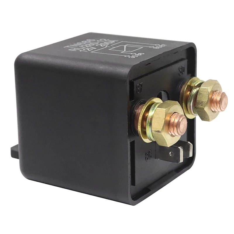 Car Relay 12V 200A 4Pin Black Box Battery For Automobile Heavy Vehicle Truck Excavator Van Boat | Автомобили и мотоциклы