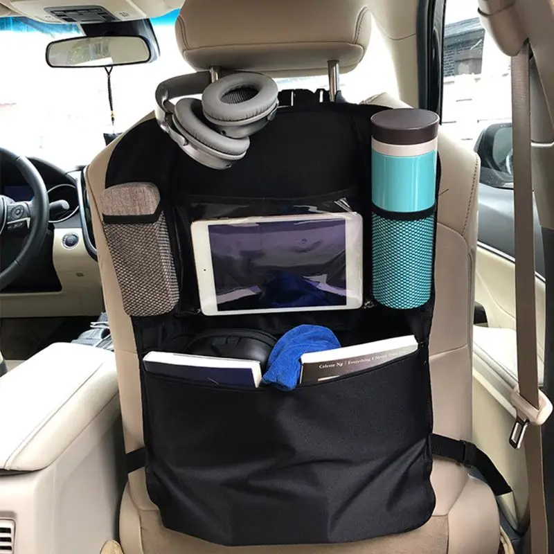 Органайзер для заднего сиденья автомобиля переднее сиденье хранения с карманом