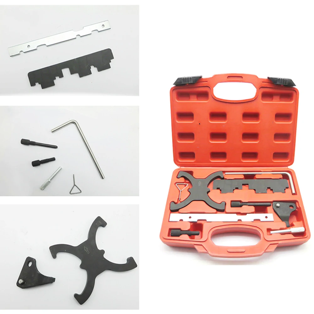 

Engine Timing Tool Kit Engine Camshaft Timing Locking Tool Set Compatible with Ford Focus 1.6 Mazada 1.6 Eco Boost Volvo