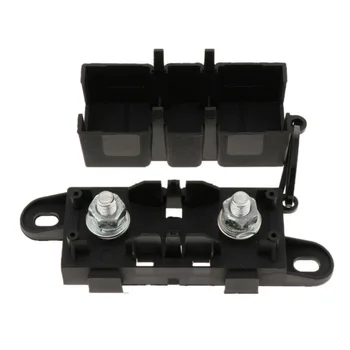 

300A Fuse Box W/Fuse Nylon PA66 For RV Truck Boat Bolt-Down High Quality