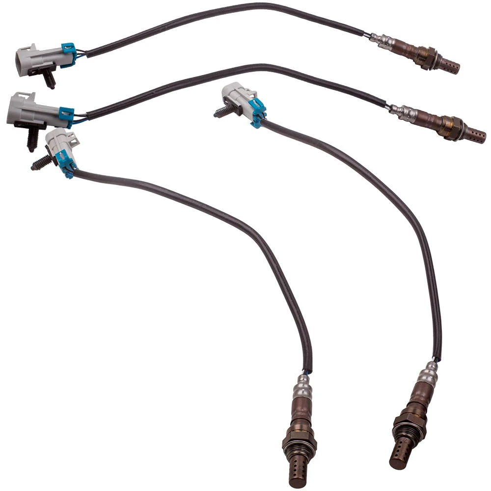 Automotive 4 Pcs O2 Mass Airflow Sensor Oxygen Sensors for GMC Sierra