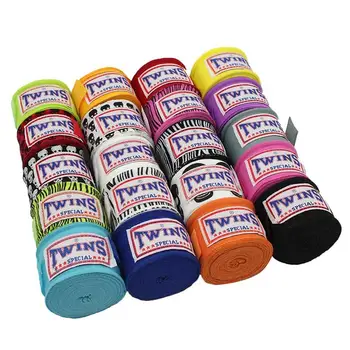 

2pcs 5M Length 5cm Width Boxing Hand Wraps MMA Muay Thai Kick Boxing Handwraps For Training Bandages Sports Protective Equipment