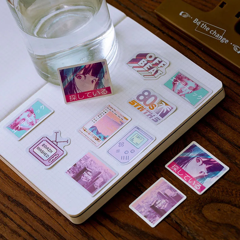 50 шт./кор. Kawaii Единорог Стикеры милые канцелярские Стикеры s пуля журнал Стикеры Размер s для детей DIY дневник в стиле Скрапбукинг декора расходные материалы
