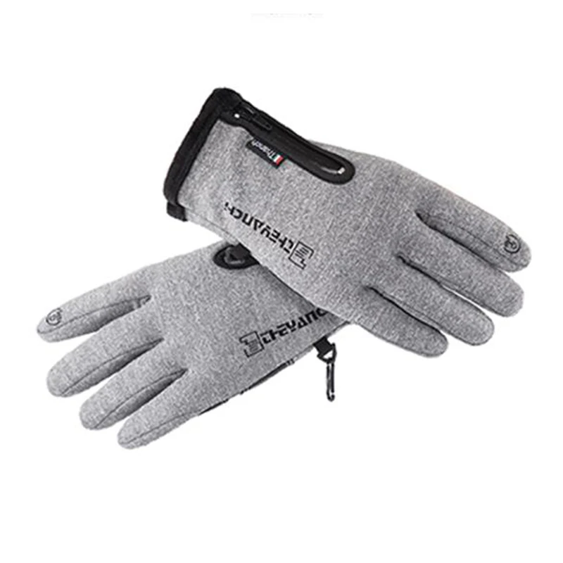 New Outdoor Winter Gloves Waterproof Motocross Thermal Fleece Lined Resistant Touch Screen Non-slip Motorbike Riding