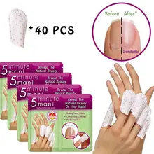 Nail Polish Remover Wrap Cleaner Sticker Nail Polish Protector Spill-proof Stickers Manicure Tool