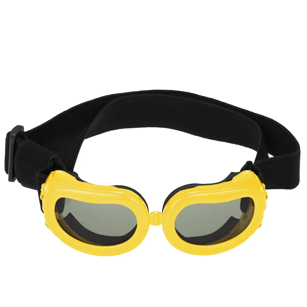 Модные мини-очки для домашних животных, солнцезащитные очки, противотуманные очки, защитные очки для глаз, защитные очки с регулируемыми ремешками для собак или кошек