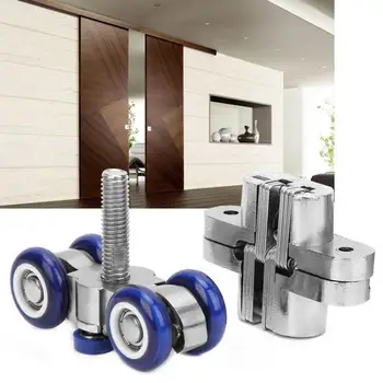 

Silent Hanging Wheel Stainless Steel Wood Glass Sliding Door Roller Furniture Hardware Tool Sliding Door Wheel