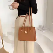 

Large-capacity shoulder bag new Korean style trendy fashion simple texture underarm handbag
