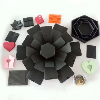 【送料無料】新 DIY ミニフォトアルバム作成キットヴィンテージスクラップブックアルバムセット誕生日ウェディングスクラップブックギフト