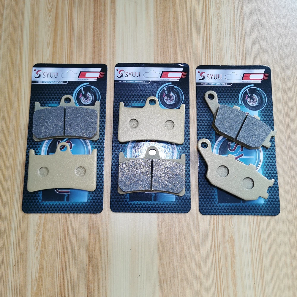 Motorcycle Front Rear Semi Metal Brake Pads Brakes For Yamaha Yzf R6