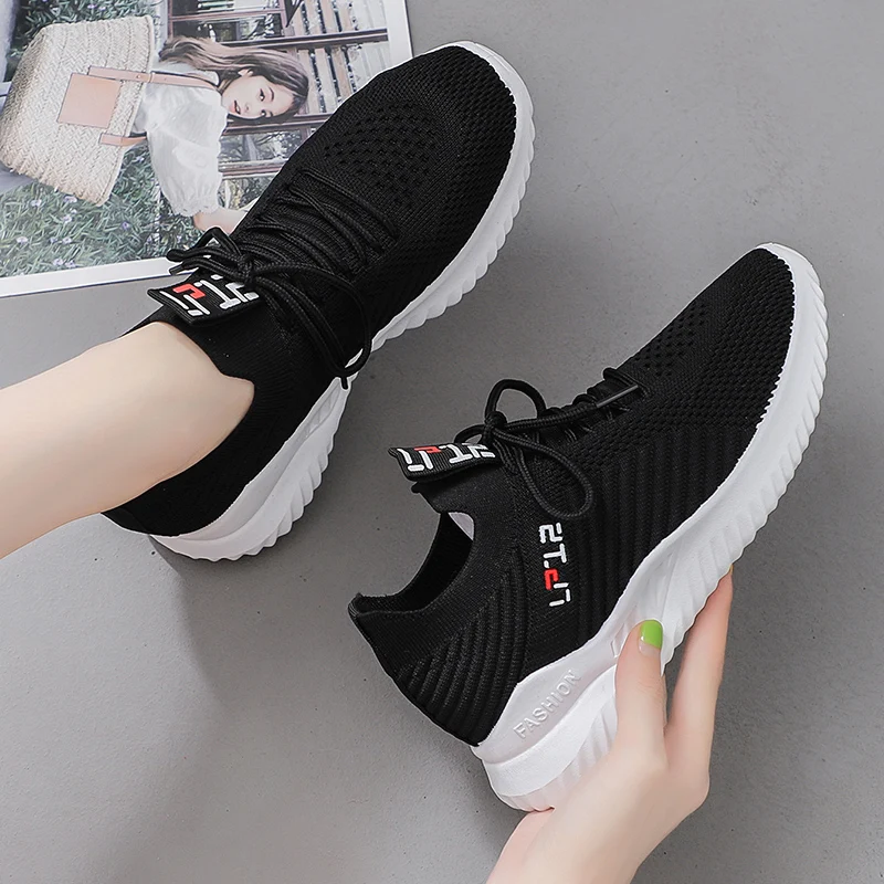 Sneakers Women Running Shoes Comfortable Breathable Outdoor Sports Shoes Lightweight Casual Walking Shoes Wear-resistance
