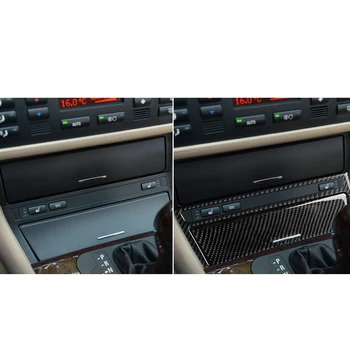 

For BMW 3 Series E46 1998-2005 Auto Carbon Fiber Central Cover Trim Interior Set