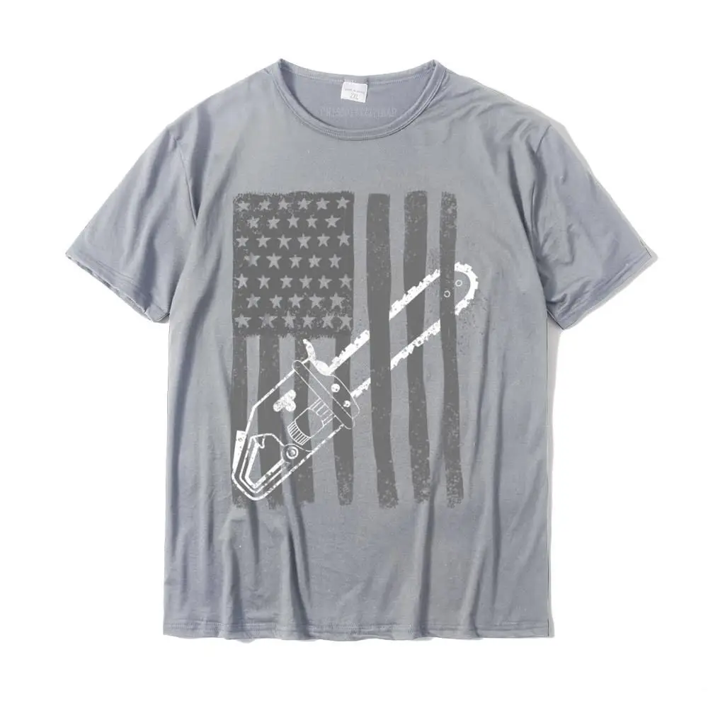 Printing All Cotton Tees for Men cosie T Shirt Slim Fit Retro O Neck Tops Shirt Short Sleeve Drop Shipping Vintage US Flag Chainsaw   Cute Woodworker Funny Logger Gift Pullover Hoodie__24857 grey