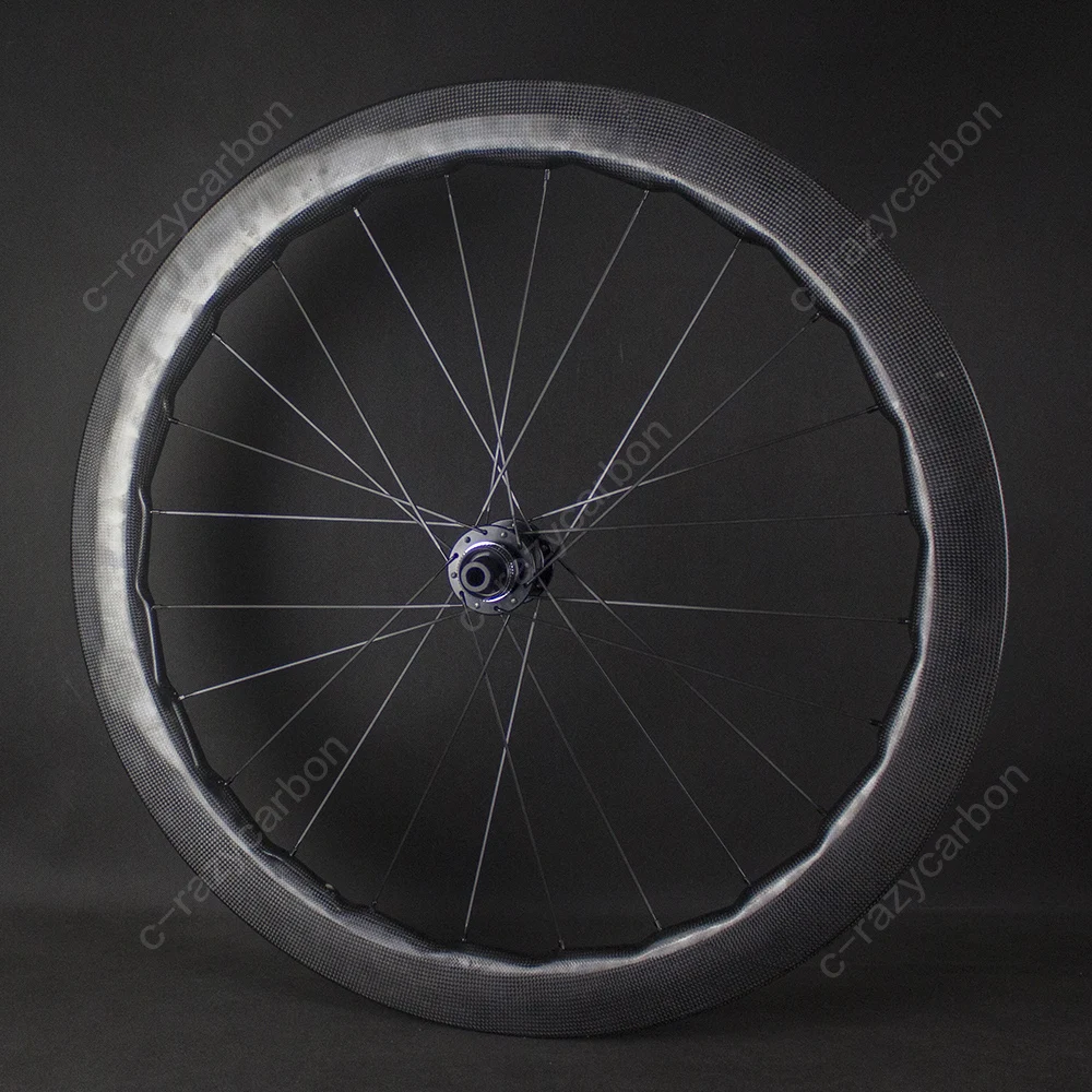 Торговля карбоновые велосипедные колеса Aero 58 мм Глубина дисковый тормоз шоссейные велосипедные карбоновые колеса Китай