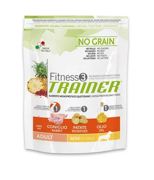 

Trainer trainer fitness 3 no grain mini adult rabbit & potatoes bezzernovoy adult dogs with rabbit small rocks and potatoes