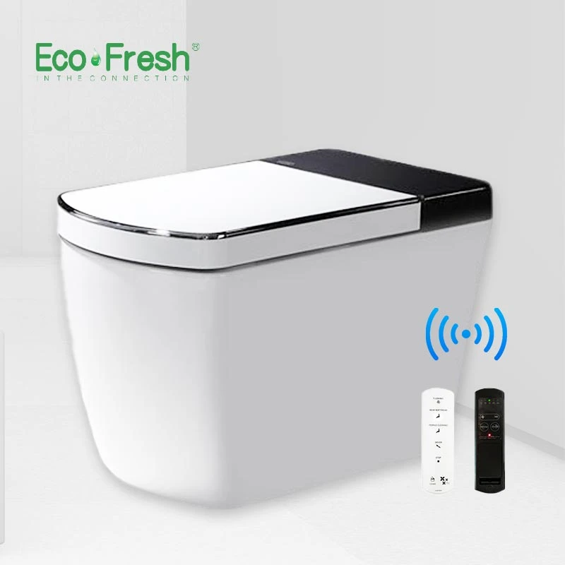 Amazon Jungle Frightening Refund Ecofresh sensor automático de descarga elétrica peça única inteligente sem  tanque vaso sanitário|Banheiros| - AliExpress