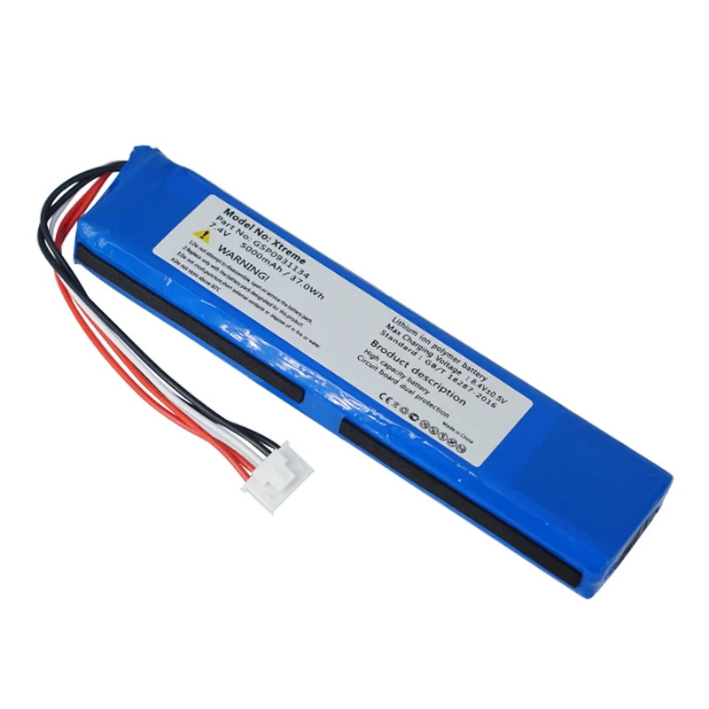 Batteria Di Ricambio Per JBL Xtreme (GSP0931134) | 7,4V 5000mAh 37Wh | Protezioni Multiple E Certificazioni CE FCC - 3