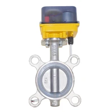 DN80, DN100 Электрический Дроссельный клапан из нержавеющей стали, 12VAC/DC, 24VAC/DC, AC220V моторный Дроссельный клапан