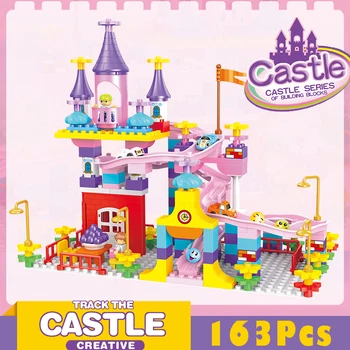 

Large Particles Castle Cars Trucks Educational Toys Building Blocks Bricks Figures Toys Children Baby Gifts Dolls Enlighten Toys