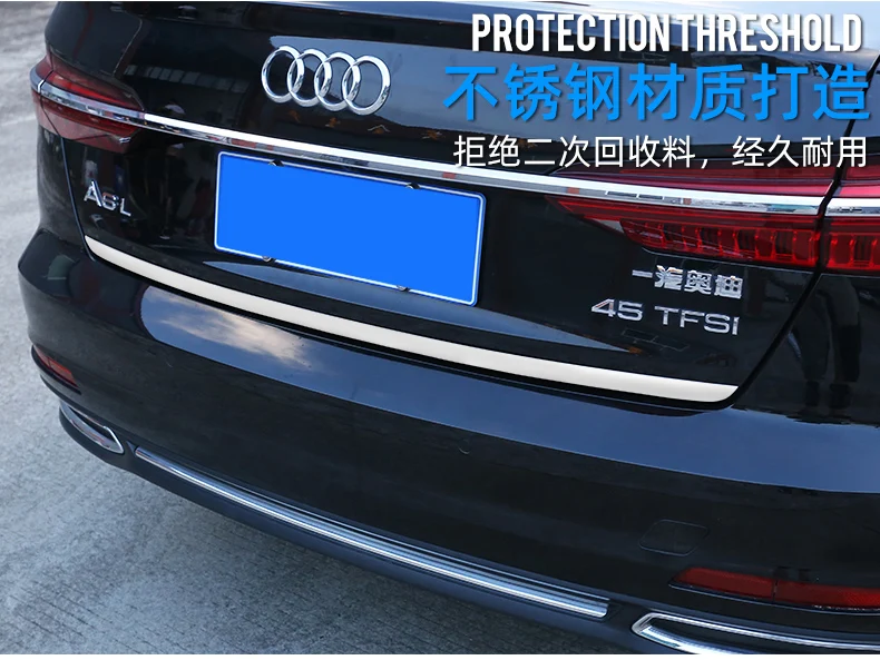 Aiwins Car styling For Audi A6L Applicable to the exterior decoration modified window body front bumper fog lamp trunk trim