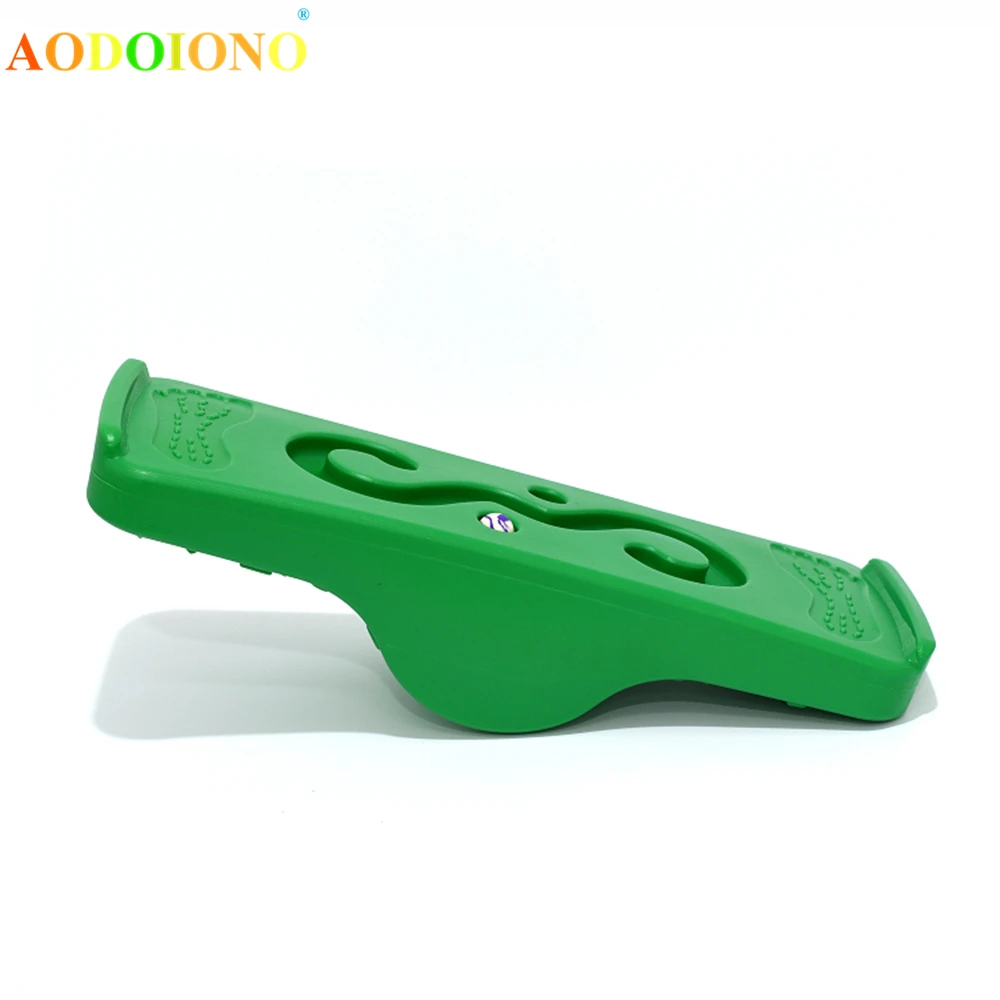 S Green Детская качалка Seesaw баланс доска сенсорная интеграция крытый спорт на открытом воздухе игра для детей - Цвет: S Green
