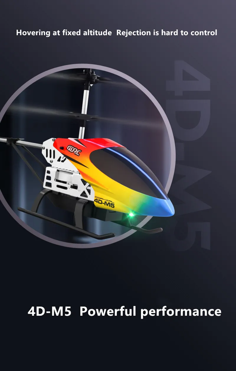 

YOHM Remote Control Aircraft Children's Helicopter Drop Boy Toy Aircraft Model