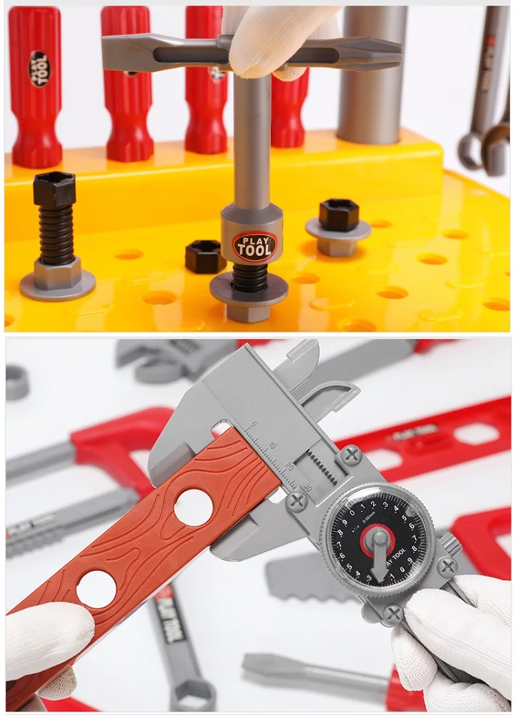 Детский набор инструментов инженер моделирование ремонтные инструменты топор столярная дрель шуруповерт Ремонтный комплект игровой набор игрушек для детей подарок