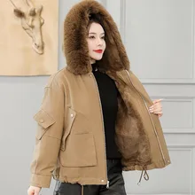 New Women Parkas Fashion Winter Jacket Coat Women Loose Casual Winter Coat Women Elegant Outdoor Wearing Winter Clothes Women