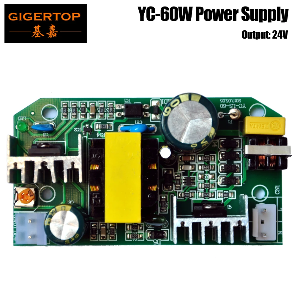 TIPTOP YC-LS-60W 24 В 5 А выходной источник питания неизолированная плата с