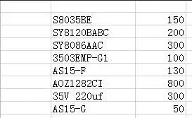 

3503EMP S8035 AS15 Best quality