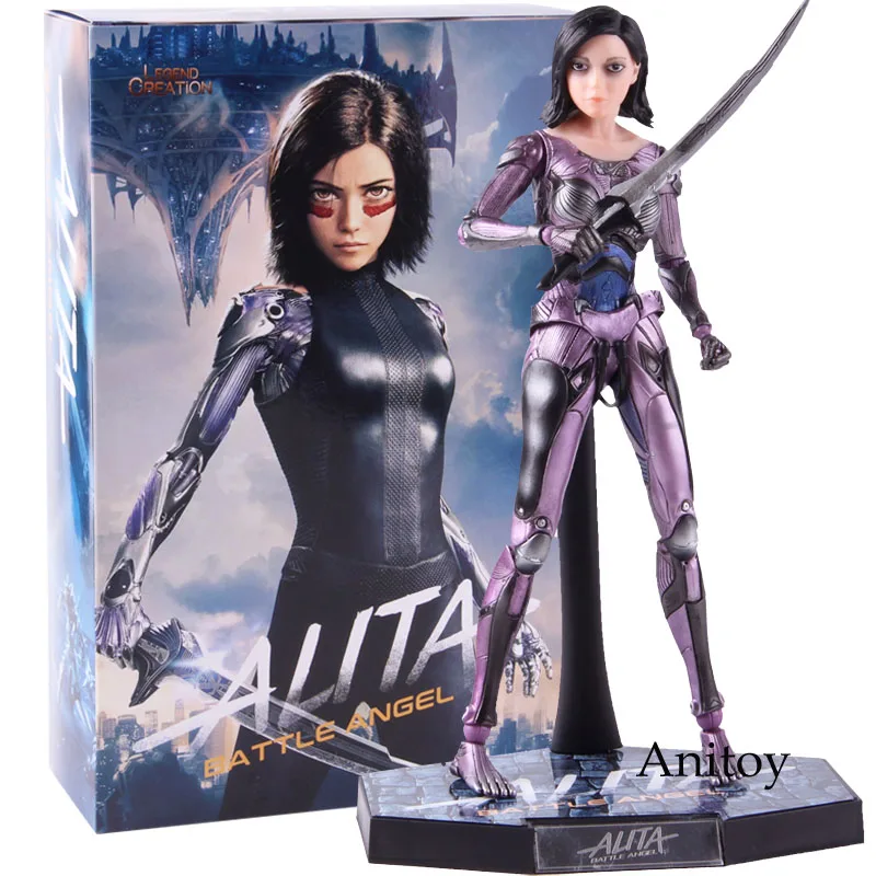 Legend Creation Alita Battle Figure 1/6 Масштаб ПВХ Alita фигурка Коллекционная модель игрушки - Цвет: with colorful box