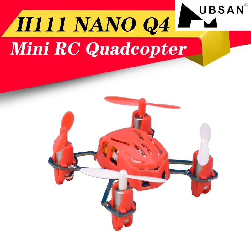 Hubsan H111 NANO Q4 2 4 ГГц 4CH 6 осевой гироскоп мини Квадрокоптер с дистанционным