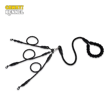 

Nylon Detachable Dog Leash for Three Dogs Double Dog Leashes Round Rope Walking for Puppy Small Dog Chihuahua Pitbull D2005