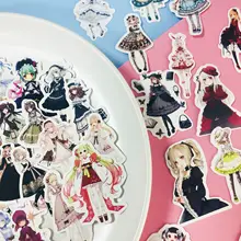 

40/42PCS Gothic Girl Lolita Dream Hand Account Sticker Refrigerator Suitcase Skateboard Mobile Phone Stickers Wholesale